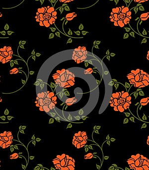 Russian style. Seamless texture.