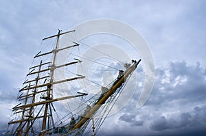 Russian tall ship STS MIR