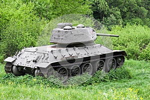 Ruský tank T-34 z druhé světové války, Slovensko