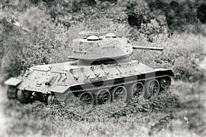 Ruský tank T-34 z druhé světové války, Slovensko