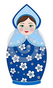 Russian tradition matryoshka dolls photo