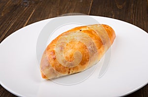 Russian traditional pirogi dough