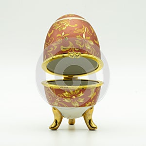 Russian typical decorated eggs