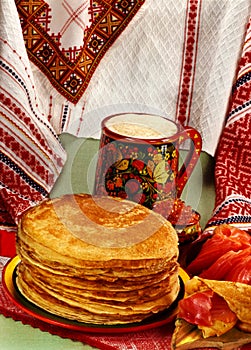 Russian typical food