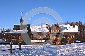 Russian village life, Bogoslovka manor