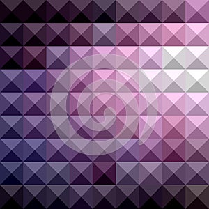 Russian Violet Abstract Low Polygon Background