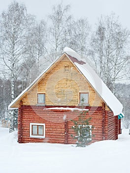 Russian wooden house