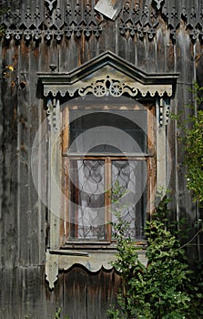 Russian Wooden Window