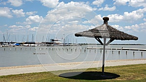 Rust Beach, Neusiedlersee, Burgenland, Austria