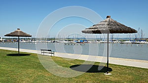 Rust Beach, Neusiedlersee, Burgenland, Austria