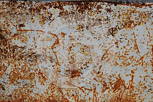 Rust & Blue Grey Background