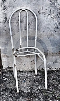 This rust chair already retired photo