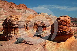 Rust Colored Rock Formations