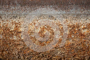 Rust corrosion on metal photo