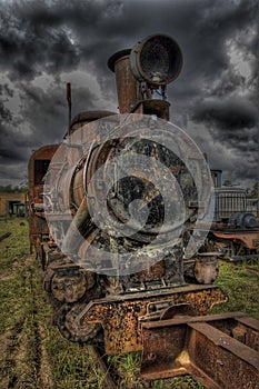 Rust locomotive