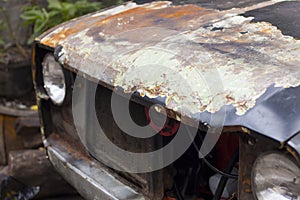 Rust Old Car Photography