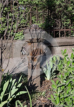 Rust Vintage Fire Hydrant