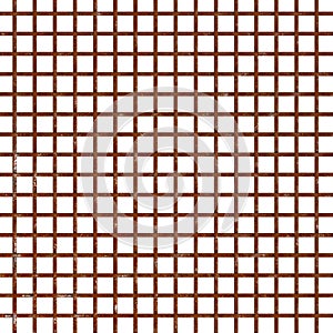 Rust wire mesh pattern isolated