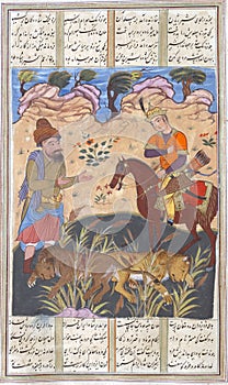 Rustam kills SuhrÃ¢b