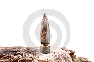 Rusted bullet