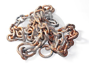 Rusted chain