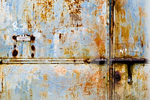 Rusted door photo