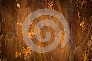 Rusted metal background