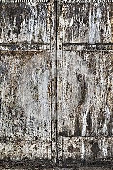 Rusted Metal Door