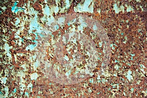 Rusted metal iron texture
