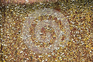 Rusted metal iron texture