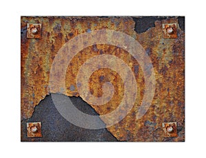 Rusted Metal Plate