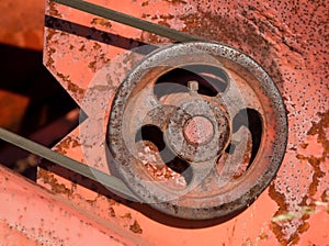 Rusted Pulley