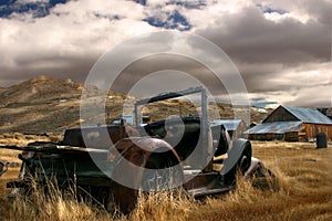 Abandoned Car at Bodie photo