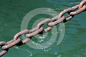 Rusted Steel Chain