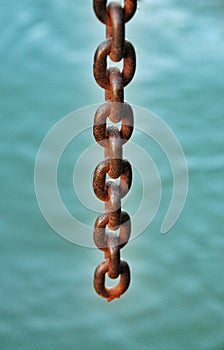 Rusted Steel Chain