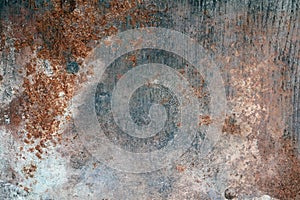 Rusted steel texture