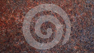 Rusted on surface of the old iron, Deterioration of the steel, Decay and grunge rough, Texture background.