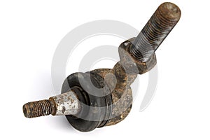 Rusted tie rod end