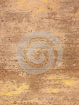 Rustic antique grungy brown wood background texture