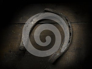 Rustic Antique Horeshoe