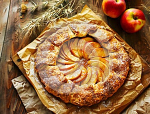 Rustic Apple Galette