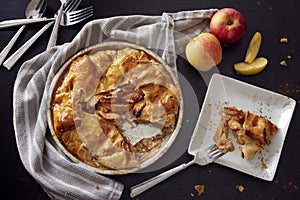Rustic Apple Pie