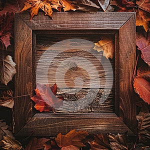 Rustic Autumn Frames for Small Business Saturday