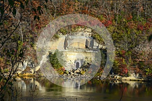 Rustic Autumn Riverscape - Minnesota