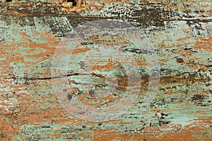 Rustic background with peeling paint