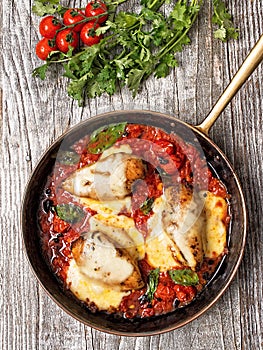 Rustic baked italian pollo margarita chicken