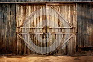 Rustic barn doors Authentic Simple living