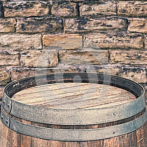 Rustic Barrel top