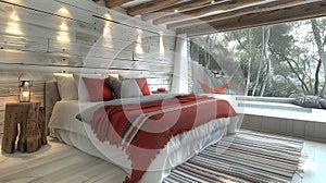 Rustic bedroom design img