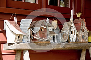 Rustic Birdhouses